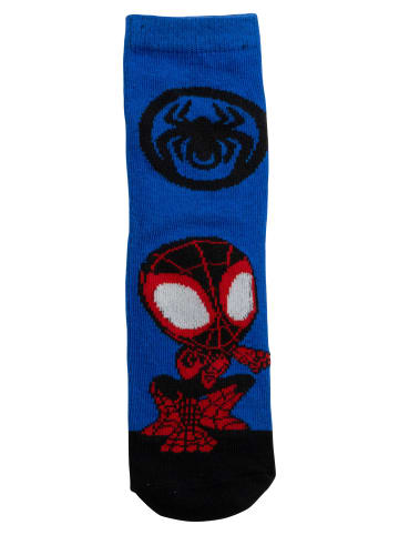 Spiderman 3er Pack Marvel Spiderman Socken Spidey Sneaker Söckchen in Mehrfarbig