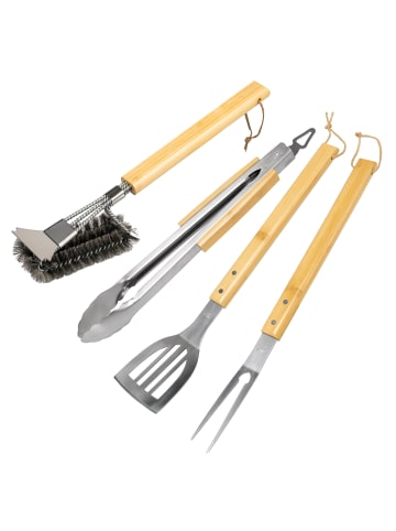 eluno Grillbesteck 4er-Set