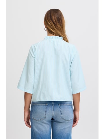 ICHI IHNeddie regular fit in Placid Blue