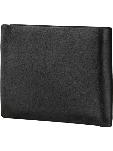 Braun Büffel Geldbörse Hannes Coin Wallet 4+4Cs in Schwarz