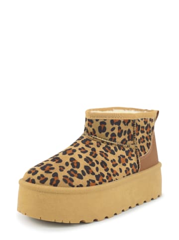 Findlay Ankle Boot NALA in leopard brown