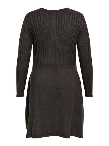 ONLY Carmakoma Strickkleid in Chocolate Torte