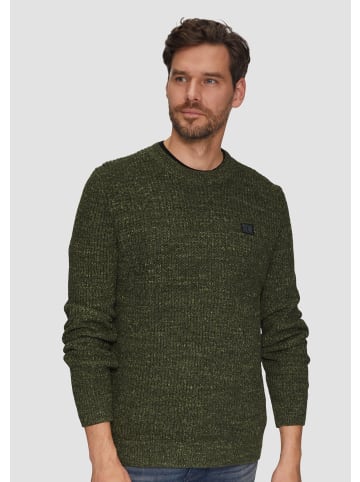 s.Oliver Strickpullover langarm in Olive