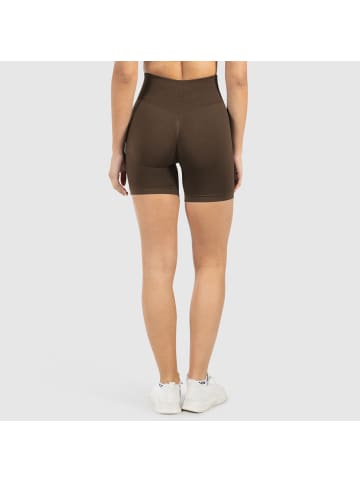SMILODOX Shorts Amaze Scrunch in Braun