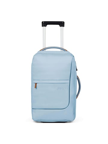 Satch Flow - 2-Rollen Kabinentrolley S 54 cm (pure jade green) in pure ice blue