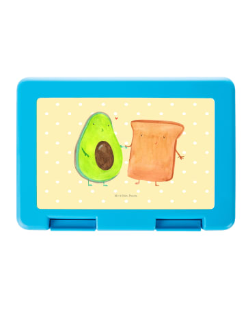 Mr. & Mrs. Panda Brotbüchse Avocado Toast ohne Spruch in Gelb Pastell