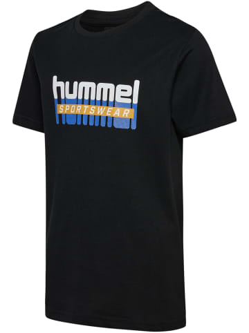 Hummel T-Shirt Hmltukas Kinder in BLACK