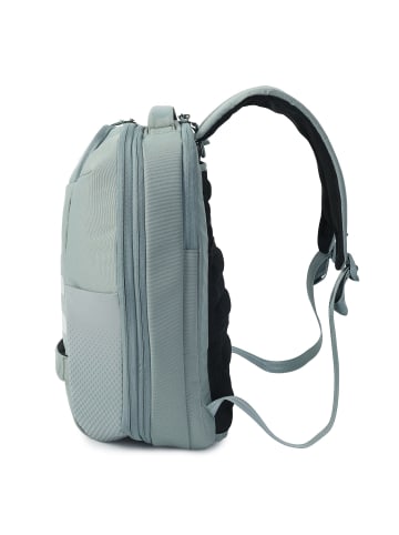 Hedgren Comby Rucksack RFID 44 cm Laptopfach in grey-green