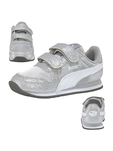 Puma Sneakers Low Cabana Racer Glitz V PS in silberfarben