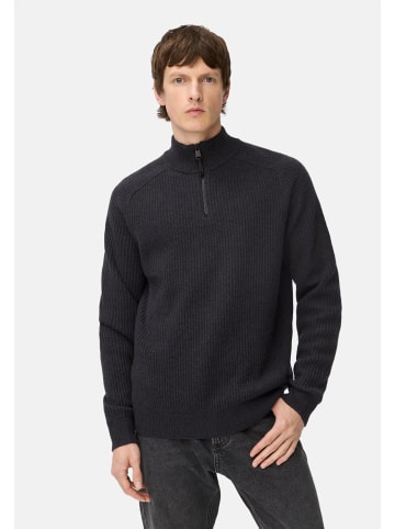 Camel Active Strick-Troyer aus reiner Lammwolle in Navyblau