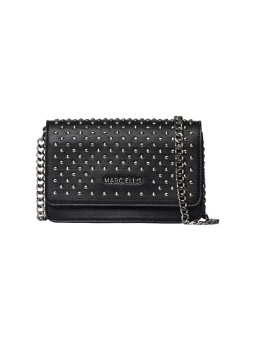 Marc Ellis Schultertasche in BLACK AND GOLD