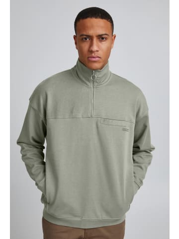 !SOLID Troyer SDApollo SW - 21106529  Sweatshirt mit Troyerkragen in Grün