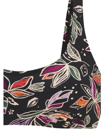 Buffalo Bustier-Bikini-Top in schwarz bedruckt