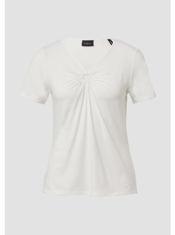 s.Oliver T-Shirt in 0200_ecru