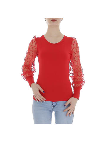 Ital-Design Bluse in Rot