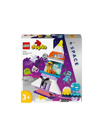 LEGO Bausteine Duplo 3-in-1-Spaceshuttle für viele Abenteuer, 36 Monate - 5 Jahre
