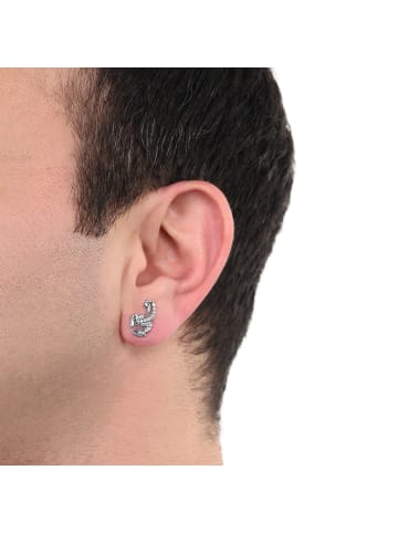 Amor Ohrstecker Edelstahl in Silber