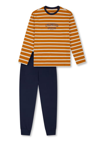 Schiesser Schlafanzug Nightwear in Whisky