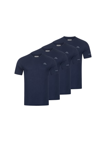 Kappa Kappa 4er Set T-Shirt BASIC in Navy