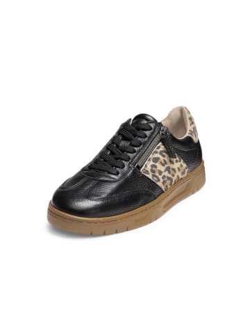 VITAFORM Hirschleder Sneaker in schwarz