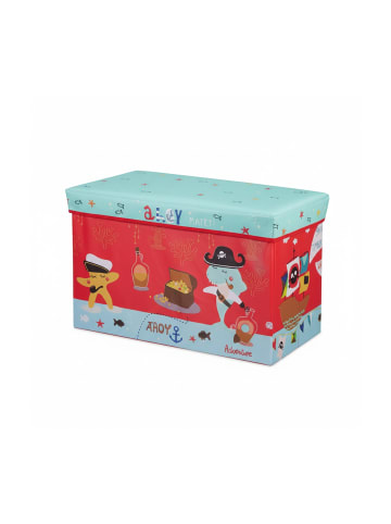 relaxdays Sitzbox Pirat - 50 l