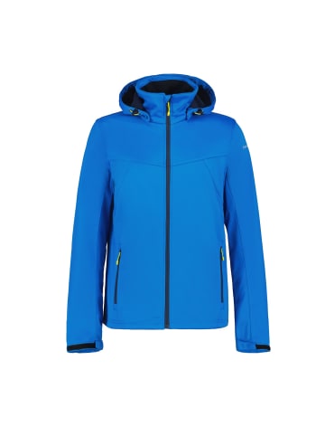 Icepeak Softshelljacke mit Kapuze Biggs in Blau