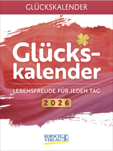 Korsch Kalender - Glückskalender 2026