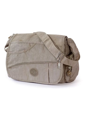 Bag Street Umhängetasche Nylon stone (grau) ca. 32cm