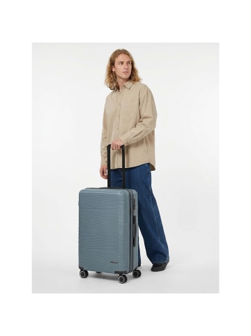 Franky Dallas 3.0 4 Rollen Trolley M 65 cm mit Dehnfalte in grey