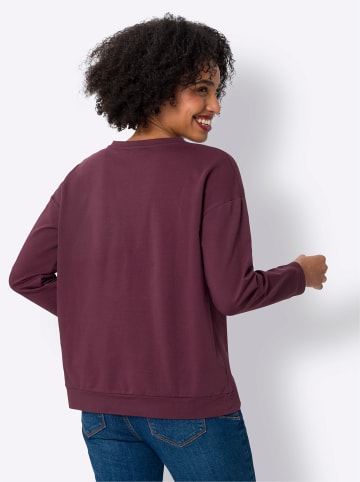 Heine Sweatshirt in burgund