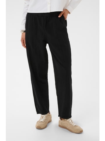 Kaffe Casual Hose KAnaya Regular fit in Black Deep