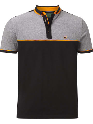 Charles Colby Poloshirt EARL FISBY in schwarz