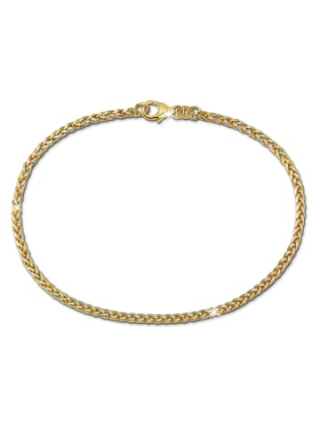 GoldDream Armband Gold 333 Gelbgold - 8 Karat ca. 19cm Zopfkette