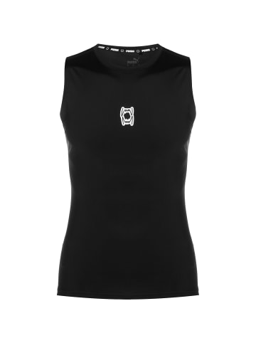 Puma Funktionsshirt Hoops Sleeveless Team in schwarz