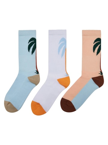 Mister Tee Socken in white/multicolor