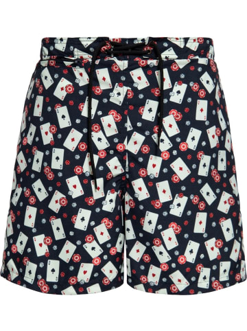 King Kerosin Badeshort in Schwarz