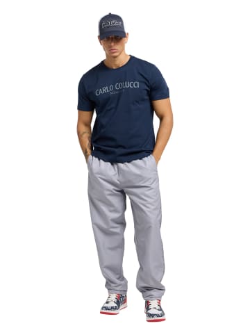 Carlo Colucci T-Shirt di Comun in Navy