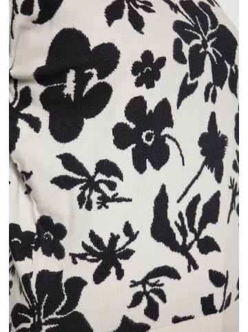 Sidona Damen Pullover in WOLLWEISS SCHWARZ