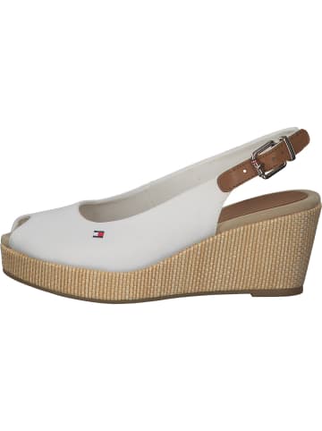 Tommy Hilfiger Keilsandaletten in Ivory