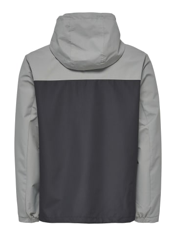 ONLY & SONS Jacke in Grey Pinstripe