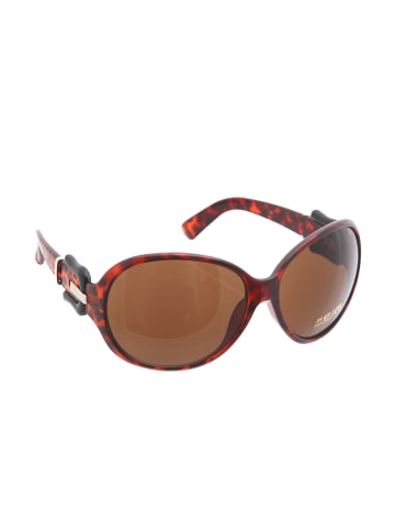 collezione alessandro Sonnenbrille " Turtle " in Schildpattfarben