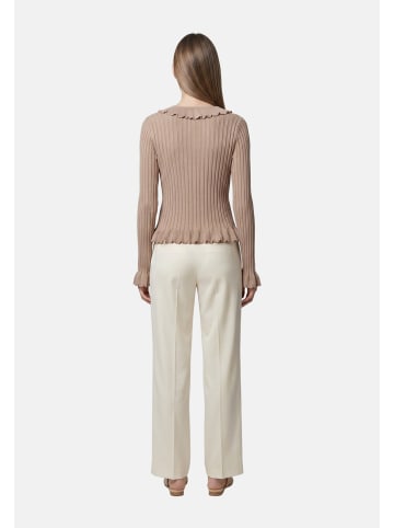 ROBERTA ROSSI Strickjacke in TAUPE