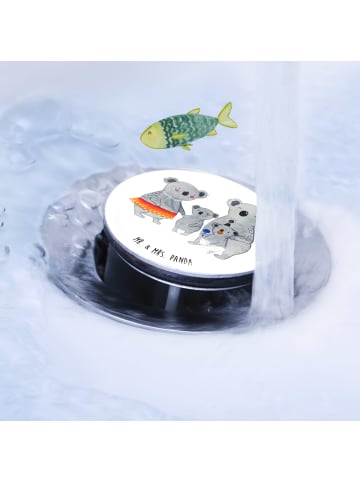 Mr. & Mrs. Panda Waschbecken Ablaufstopfen Koala Familie ohne Sp... in Weiß