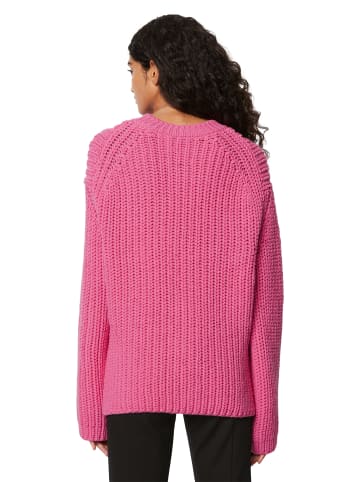 Marc O'Polo Grobstrick-Pullover loose in rose pink