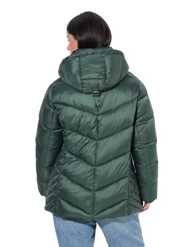 Ulla Popken Steppjacke in efeugrün