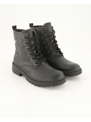 Geox Schnürstiefel in Schwarz