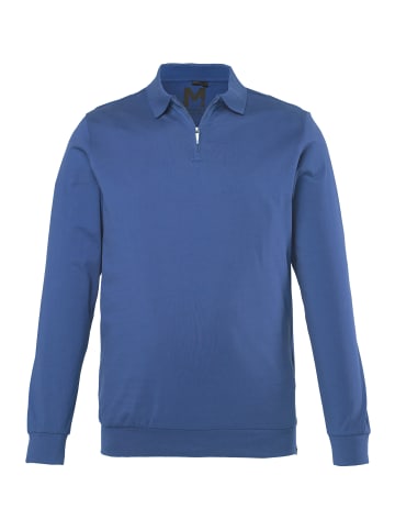 Men Plus Poloshirt in atlantikblau