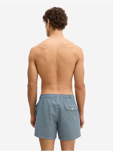 Marc O'Polo Badehose Seersucker in orion blue stripe 2