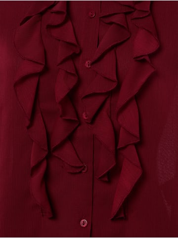 Zero Bluse in bordeaux