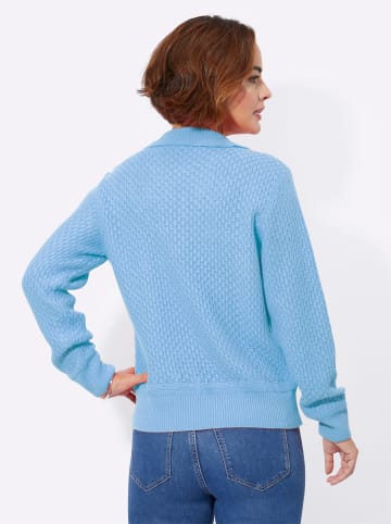 WITT WEIDEN Polopullover in blau